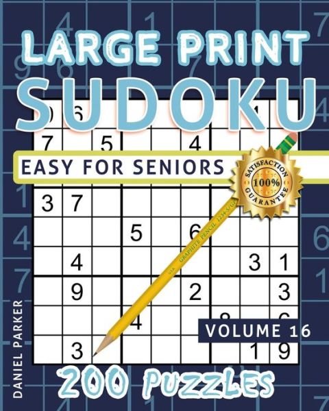 Cover for Samworld Press · Large Print Easy Sudoku Puzzle Book For Seniors (Paperback Book) (2020)