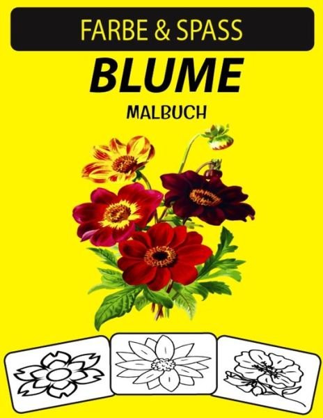 Cover for Black Rose Press House · Blume Malbuch (Taschenbuch) (2020)