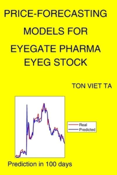 Cover for Ton Viet Ta · Price-Forecasting Models for Eyegate Pharma EYEG Stock (Paperback Book) (2021)