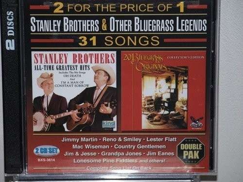 Cover for Stanley Brothers · Bluegrass Originals: All Time Greatest (CD) (2014)