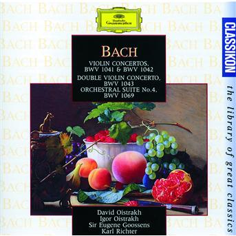 Cover for Johann Sebastian Bach · Violin Concertos (CD)