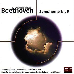Cover for Masur Kurt · Beethoven: Sinfonie 9 (CD) (2018)