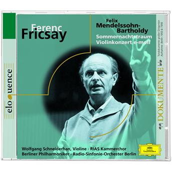 Cover for Fricsay Ferenc · Mendelssohn: Ein Sommernachtstraum / violinkonzert (CD)