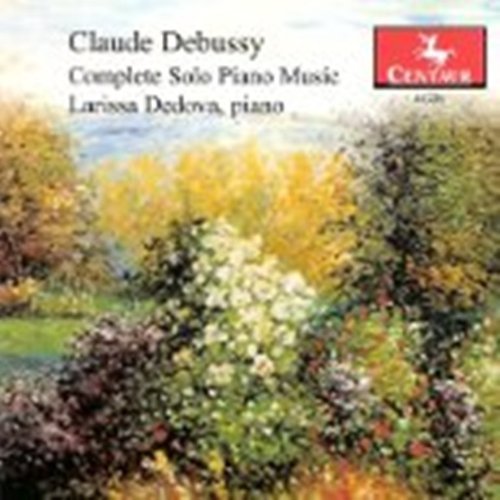 Cover for Debussy / Dedova · Complete Solo Piano Music (CD) (2011)