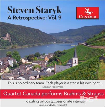 Retrospective 9 - Brahms / Quartet Canada / Tsutsumi - Música - CTR - 0044747338422 - 3 de novembro de 2017