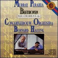 Cover for Beethoven / Perahia / Haitink / Cgb · Piano Concerti 3 &amp; 4 (CD) (1986)