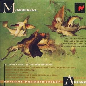 Cover for Mussorgsky / Tarasova / Kotscherga / Abbado / Bpo · St. John's Night on Bare Mountain / Khovanshchina (CD) (2008)