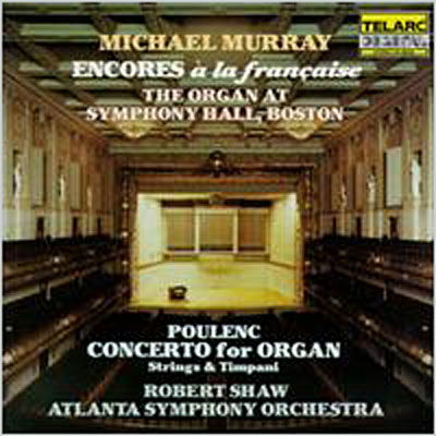 Cover for Poulenc / Murray / Shaw / Aso · Organ Concerto / Encores a La Francaise (CD) (2008)
