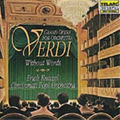 Cover for Cincinnati Pops Orch / Kunzel · Verdi Without Words (CD) (2008)