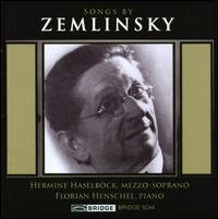 Cover for Zemlinsky / Henschel · Songs (CD) (2008)