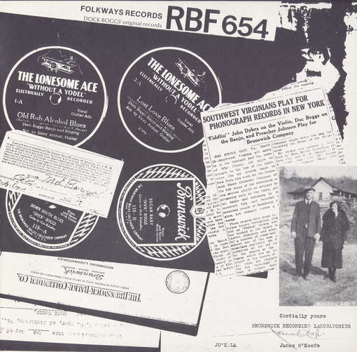 Dock Boggs - His Twelve Original Recordings - Dock Boggs - Music - FAB DISTRIBUTION - 0093070665422 - May 30, 2012