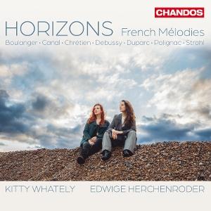 Cover for Kitty Whately &amp; Edwige Herchenroder · Horizons - French Melodies (CD) (2025)