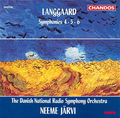 Symphony 4 - Langgaard / Jarvi / Danish National Radio Orch - Musik - CHANDOS - 0095115906422 - 28. Oktober 1992