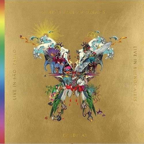 Cover for Coldplay · Live In Buenos Aires / Live In Sao Paulo / A Head Full Of Dreams (LP/DVD) (2018)