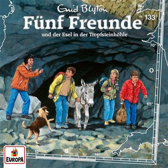 Cover for Fünf Freunde · 133/fünf Freunde Und Der Esel in Der Tropfsteinhöh (CD) (2019)