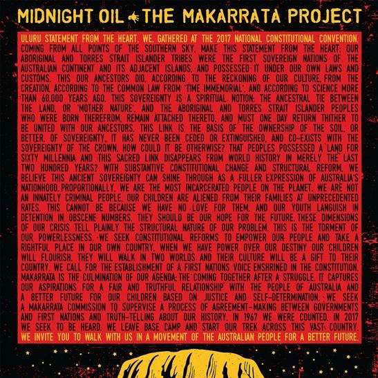 The Makarrata Project - Midnight Oil - Musik - SONY MUSIC CMG - 0194397939422 - 30. Oktober 2020