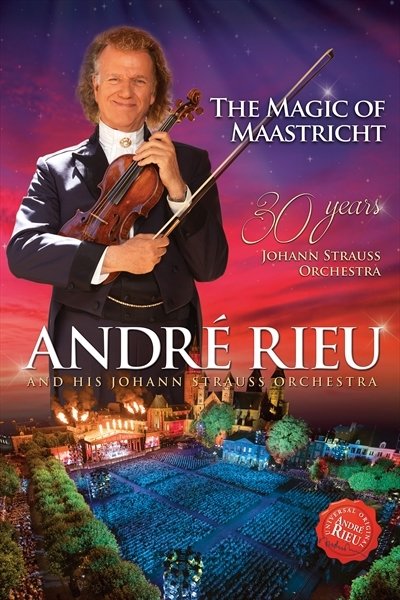 Cover for Andre Rieu · The Magic of Maastricht - 30 Years of the Johan Strauss (DVD) (2017)