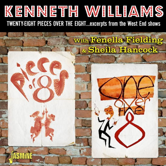 Cover for Kenneth Williams · Twenty-Eight Pieces Over The Eight Feat. Fenella Fielding &amp; Sheila Hancock (CD) (2023)