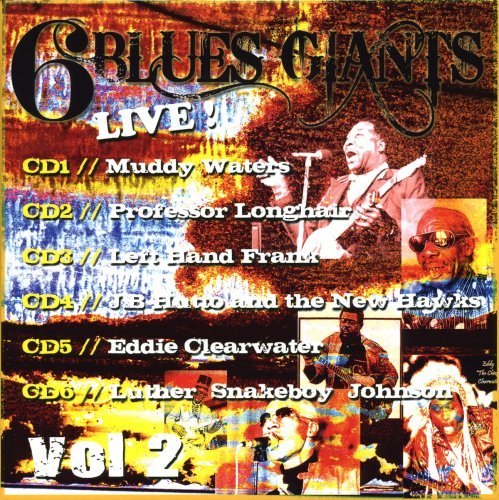 Cover for 6 Blues Giants Live 2 / Various (CD) (2007)