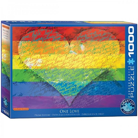 Puslespil Love & Pride · Puslespil Love & Pride - 1000 brikker, 48*68cm (Jigsaw Puzzle) (2020)