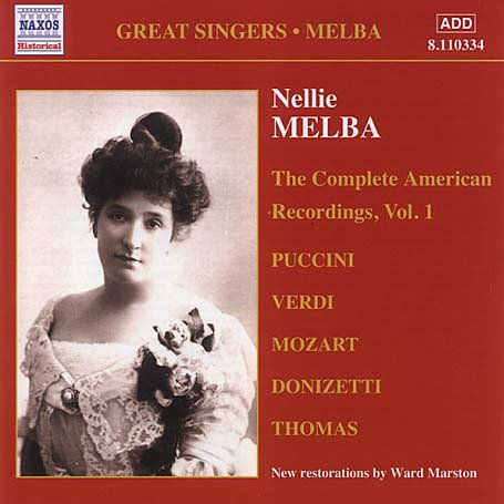 Cover for Melba · V1: the Complete American Reco (CD) (2005)