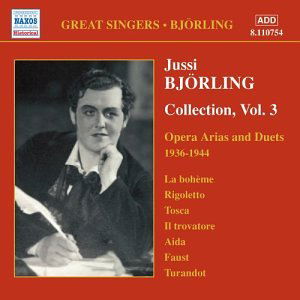 Edition Vol.3 - Jussi Bjorling - Muziek - NAXOS - 0636943175422 - 2 februari 2004