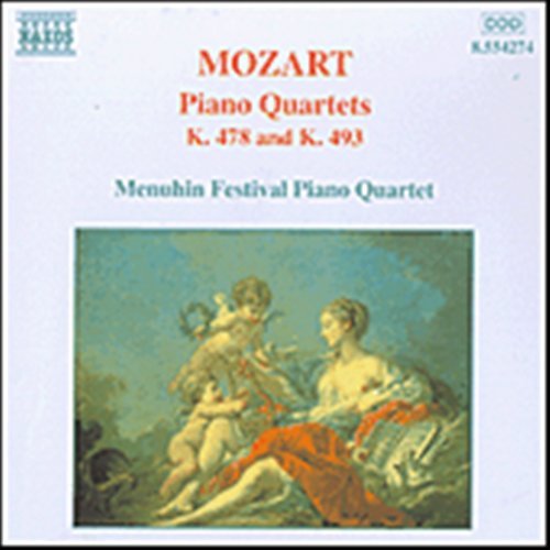 Cover for Menuhin Festival Klavierquart. · MOZART: Piano Quar.K.478&amp;K.493 (CD) (1998)