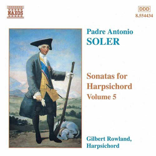 Sonatas for Harpsichord 5 - Soler / Rowland - Muziek - NAXOS - 0636943443422 - 28 september 1999