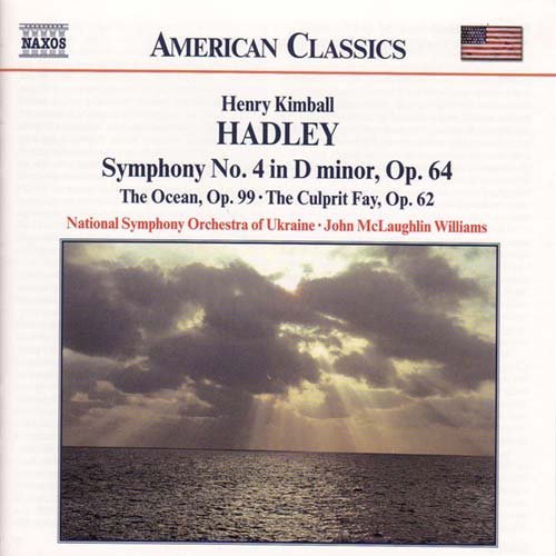 Cover for Nsouwilliams · Hadleysym No 4The Oceanculprit Fay (CD) (2001)