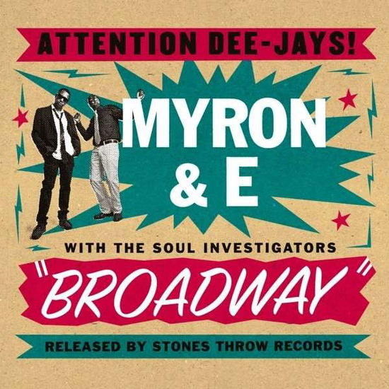 Cover for Myron &amp; E · Broadway (CD) (2018)