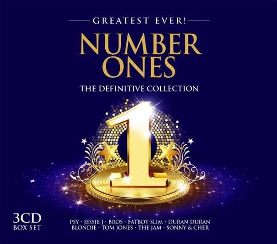 GREATEST EVER NUMBER ONES-Psy,Jessie J,Duran Duran,Blondie,Sonny & Che - Various Artists - Music - GREATEST EVER - 0698458419422 - October 6, 2014