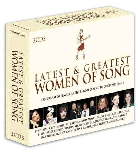 Latest & Greatest Women Of Song - V/A - Muziek - LATEST & GREATEST - 0698458930422 - 12 juni 2023