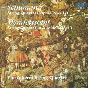 Cover for Mendelssohn / Alberni · String Quartets 1 2 &amp; 3 (CD) (2009)