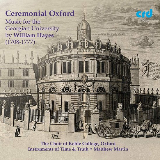 Music for the Georgian University - Hayes / Moules - Musik - CRD - 0708093353422 - 2. März 2018