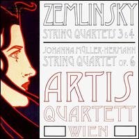 Cover for Zemlinsky / Artis Quartett / Muller-herman · Quartets 3 &amp; 4 (CD) (1999)
