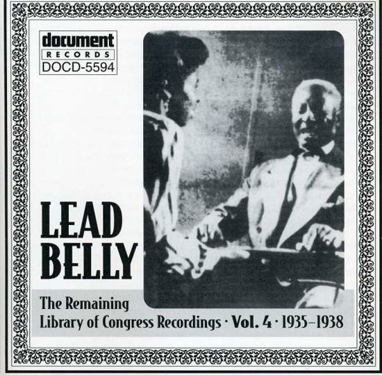 Vol.4 1935 - 1938 - Leadbelly - Musik - DOCUMENT - 0714298559422 - 15. April 2002