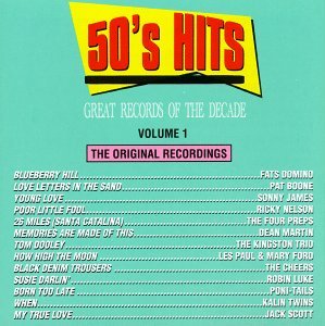50'S Pop Hits 1 / Various-50'S Pop Hits 1 / Variou - 50's Pop Hits 1 / Various - Musik - Curb Records - 0715187735422 - 20. august 1990