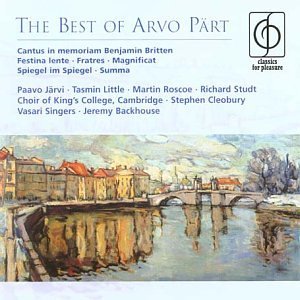 The Best Of Arvo Part - Best of Arvo Part - Muziek - CLASSICS FOR PLEASURE - 0724358591422 - 3 mei 2004