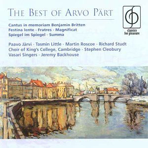 Cover for Various Artists · The Best Of Arvo Part (CD) (2004)