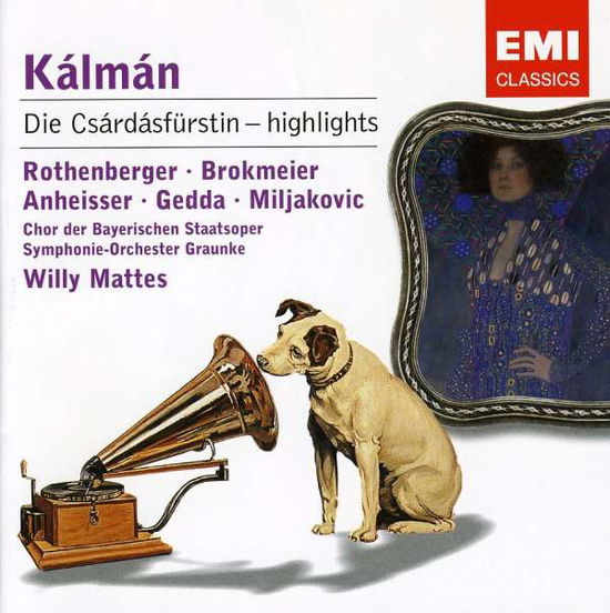 Cover for Kalman · Die Csardasfurstin -highl (CD) (2005)