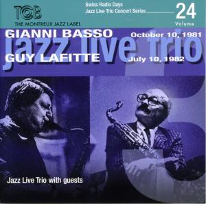 Cover for Gianni Basso &amp; Guy Lafitte · Jazz Live Trio - With Guests - Volume 24 (CD) (2011)