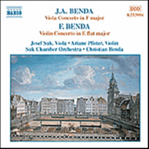 Cover for Sukpfisterbenda · Bendaviola Violin Concs (CD) (2002)