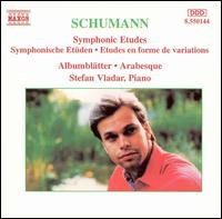 Cover for Schumann / Vladar · Symphonic Etudes / 5 Albumblatter (CD) (1994)