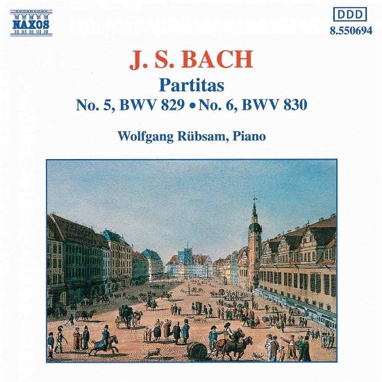 Bach / Rubsam · Partitas 5 & 6 (CD) (1994)