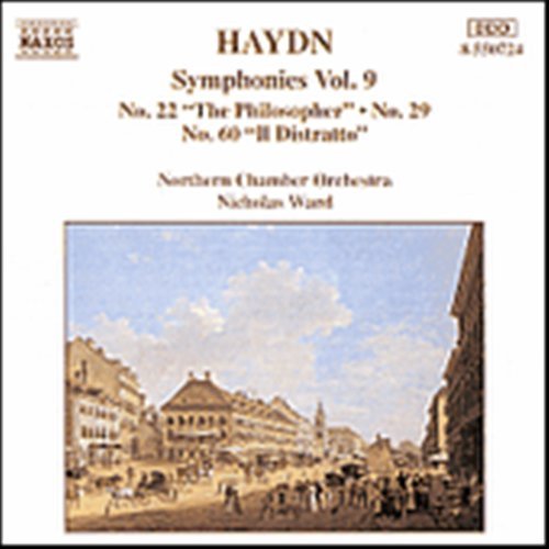 Haydn: Symphonies Vol. 9 - Northern Chamber Orchestra / Nicholas Ward - Musiikki - NAXOS - 0730099572422 - perjantai 31. joulukuuta 1993