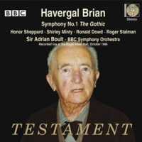 Symfoni Nr. 1 The Gothic Testament Klassisk - Boult / BBC S.O. / Sheppard / Minty / Do - Muzyka - DAN - 0749677145422 - 2010