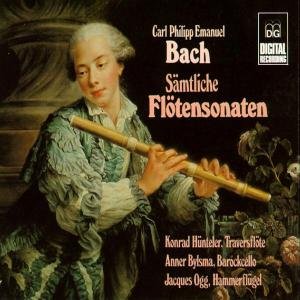 Cover for C.P.E. Bach · Complete Flute Sonatas (CD) (2002)