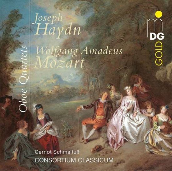 Cover for Haydn / Mozart / Consortium Classicum · Oboe Quartets (CD) (2015)