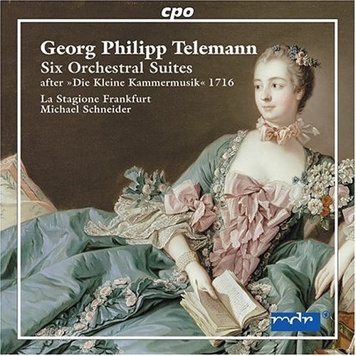Cover for Telemann / Schneider / La Stagione Frankfurt · Six Overture Suites (CD) (2004)