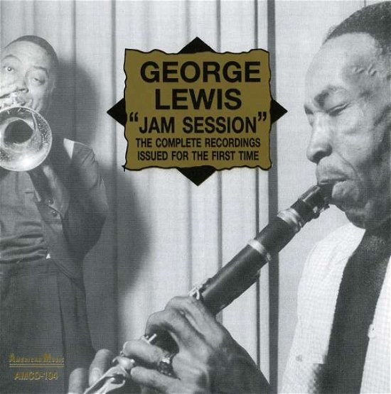 Cover for George Lewis · Jam Session (CD) (2014)